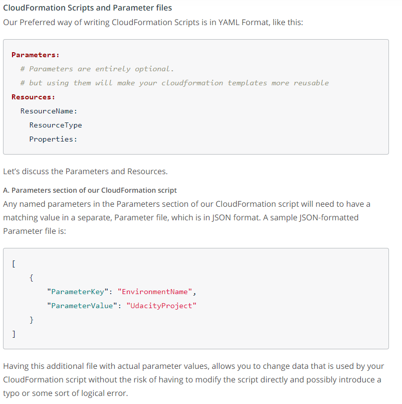 cloud formation scripts